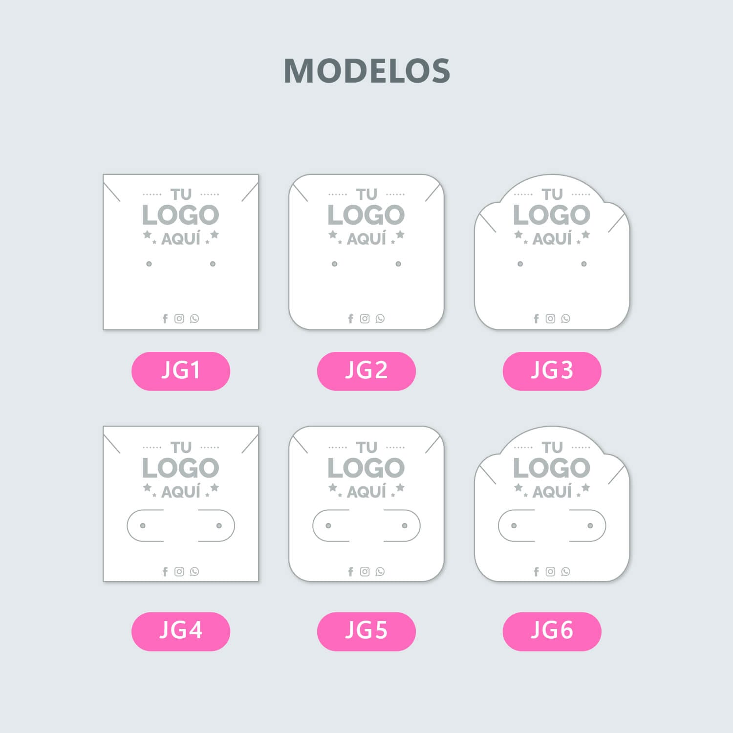 Etiquetas para aros 6x6cm con foil - Imagen 2