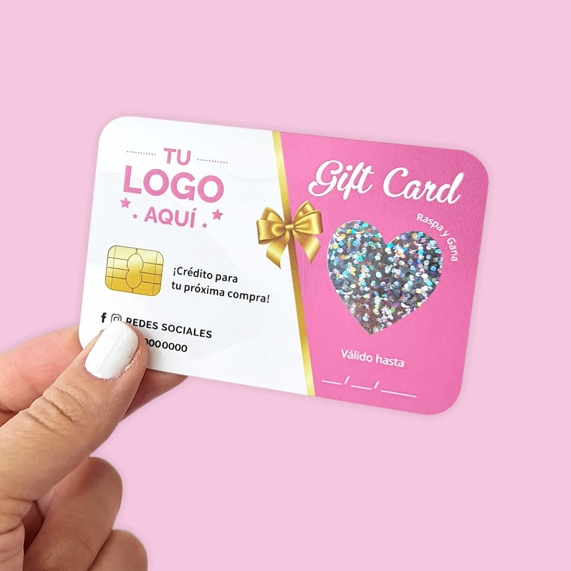 Gift Cards con raspe, 9x6cm - Imagen 3