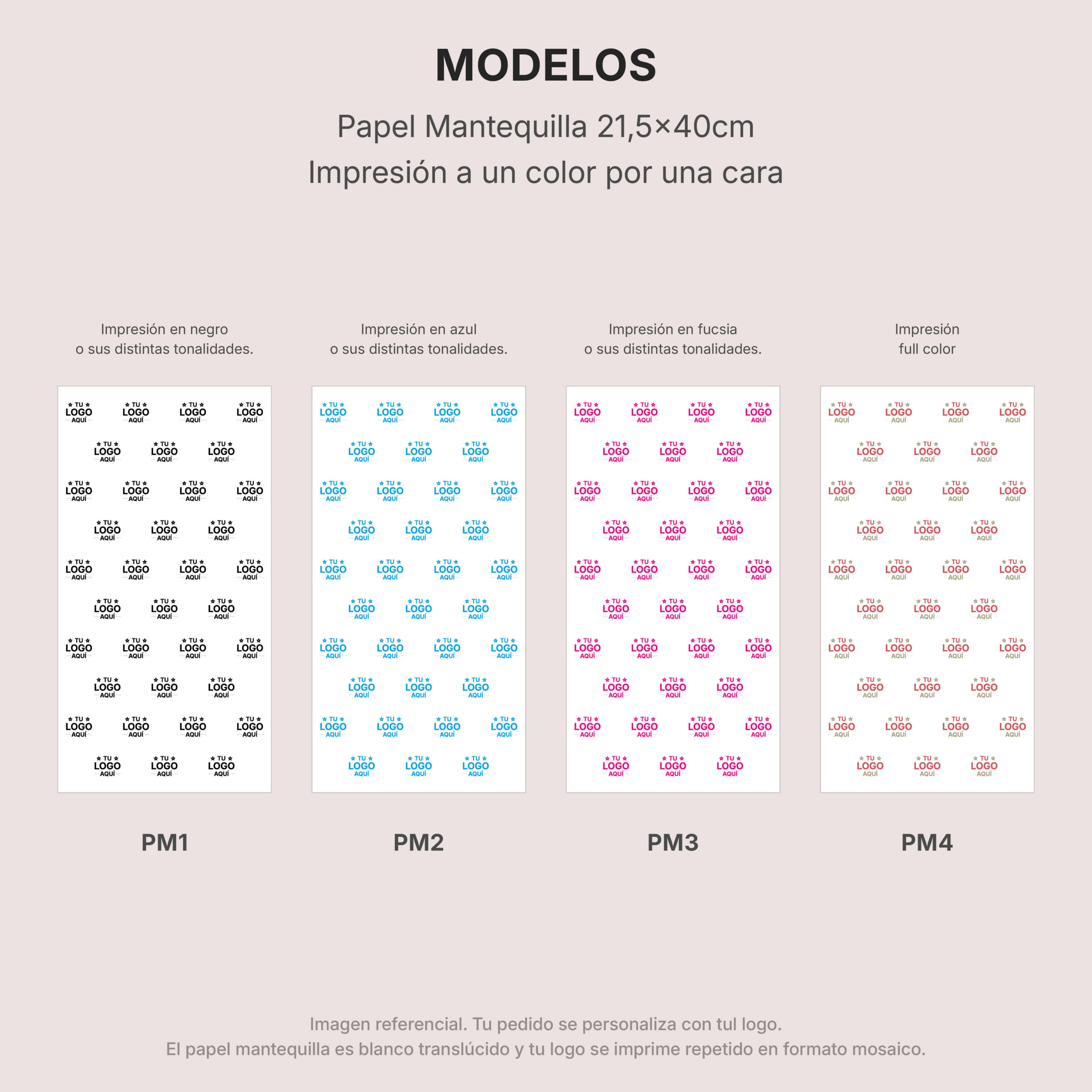 Papel Mantequilla 21x40cm